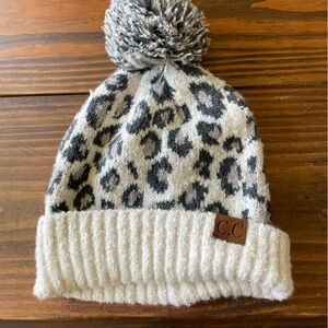 CC fleece beanie